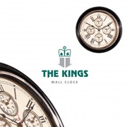 【THE KINGS】Time Genie世界時鐘復古工業時鐘